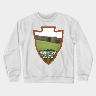 Andersonville National Historic Site photo arrowhead Crewneck Sweatshirt